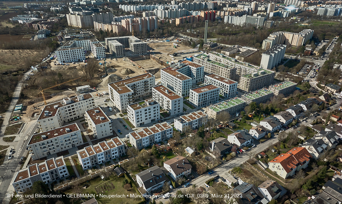 22.03.2023 - Baustele und Wohnanlage Alexisquartier